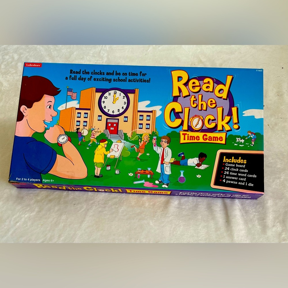 Read The Clock Time Game ￼
